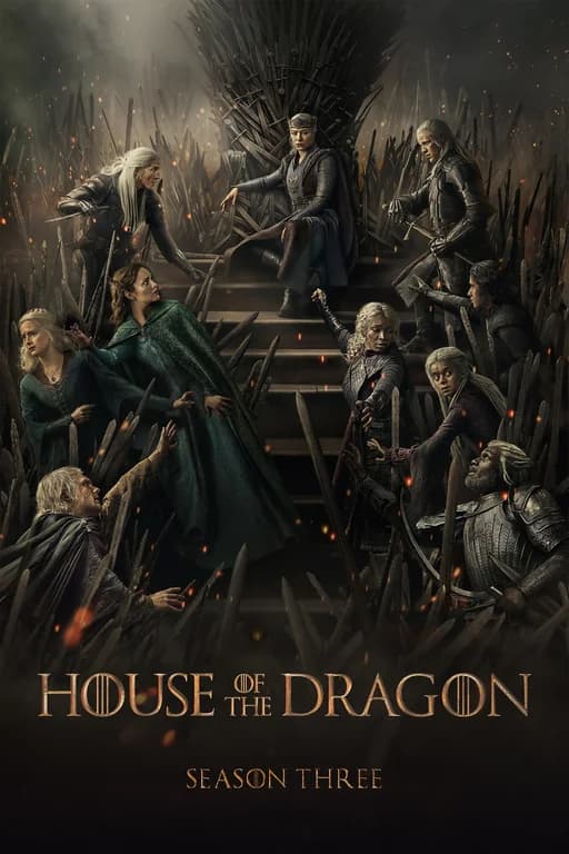 Poster for House of the Dragon - Season 3 (2022)