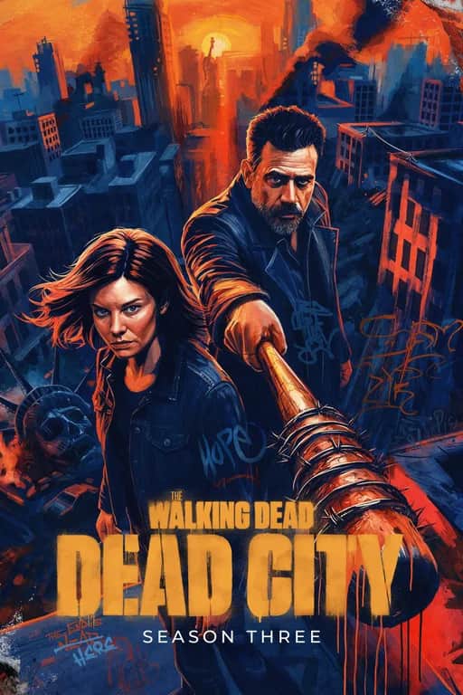 Poster for The Walking Dead: Dead City - Season 3 (2023)